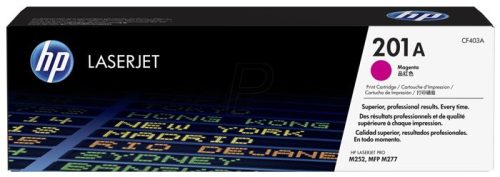 CF403A Lézertoner Color LaserJet Pro M252,M277 nyomtatóhoz, HP 201A, magenta, 1,4k (TOHPCF403A)