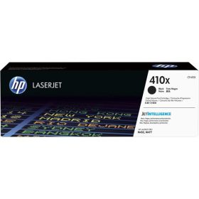   CF410X Lézertoner ColorLaserJet Pro M452, M477 nyomtatókhoz, HP 410X, fekete, 6,5k (TOHPCF410X)