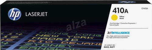 CF412A Lézertoner ColorLaserJet M452/477 nyomtatókhoz, HP 410A, sárga, 2,3k (TOHPCF412A)