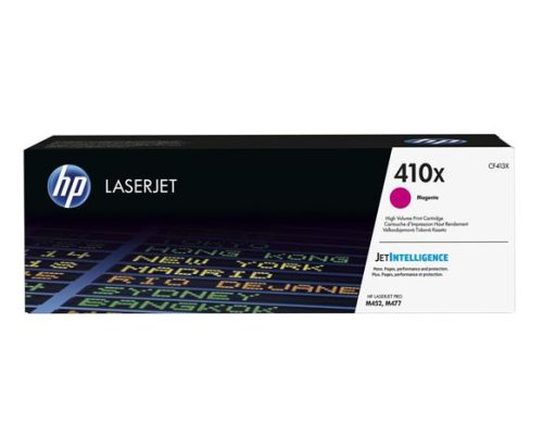 CF413 Lézertoner ColorLaserJet M452/477 nyomtatókhoz, HP 410X, magenta, 5k (TOHPCF413X)