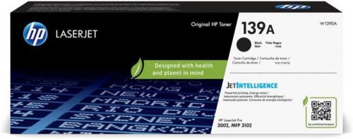 W1390A Lézertoner HP Laser Jet Pro MFP 3102 nyomtatókhoz, HP 139A, fekete, 1500 oldal (TOHPW1390A)