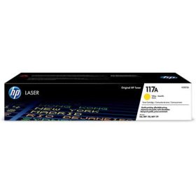   W2072A Lézertoner Color Laser 150, MFP178, MFP179 nyomtatókhoz, HP 117A, sárga, 0,7k (TOHPW2072A)