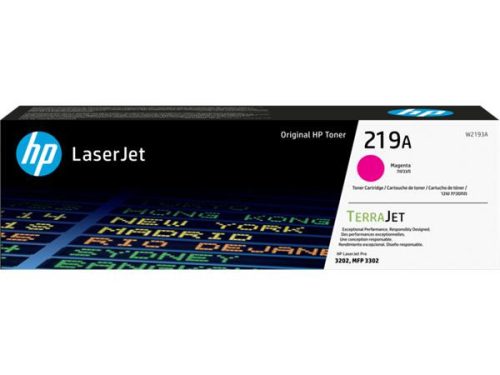 W2193A Lézertoner LaserJet Pro 3202 nyomtatóhoz, HP219A, magenta, 1,2k (TOHPW2193A)