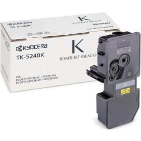   TK5240 Lézertoner M5526CDN, 5526CDW, P5026CDN, 5026CDW nyomtatókhoz, KYOCERA, fekete, 4k (TOKYK5240B)