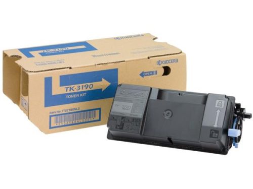TK3190 Lézertoner P3055dn, P3060dn nyomtatókhoz, KYOCERA, fekete, 25k (TOKYT3190)