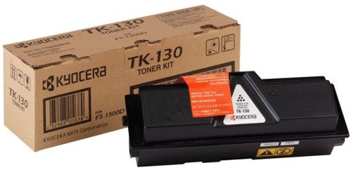 TK130 Lézertoner FS 1028DP MFP, 1300D nyomtatóhoz, KYOCERA, fekete, 7,2k (TOKYTK130)