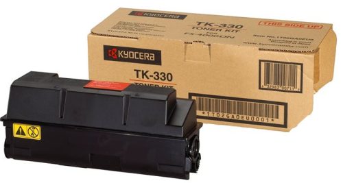 TK330 Lézertoner FS 4000DN nyomtatóhoz, KYOCERA, fekete, 20k (TOKYTK330)