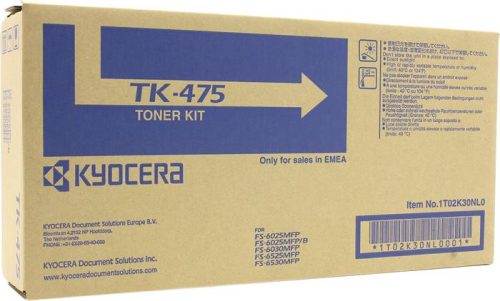 TK475 Lézertoner FS 6025MFP, 6030MFP nyomtatókhoz, KYOCERA, fekete, 15k (TOKYTK475)