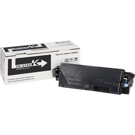 TK5140K Lézertoner  P6130cdn, M6030cdn, M6530cdn nyomtatókhoz, KYOCERA, fekete, 7k (TOKYTK5140B)