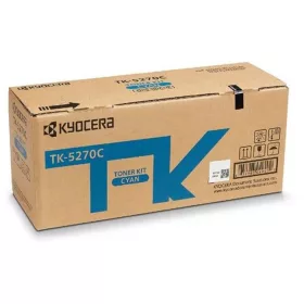  TK5270C Lézertoner ECOSYS M6230cidn, P6230cdn nyomtatókhoz, KYOCERA, cián, 6K (TOKYTK5270C)