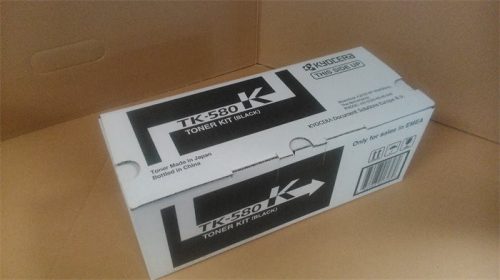 TK580K Lézertoner FS C5150DN nyomtatóhoz, KYOCERA, fekete, 3,5k (TOKYTK580B)