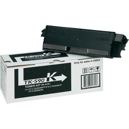 TK590K Lézertoner FS C2026, 2126 nyomtatókhoz, KYOCERA, fekete, 7k (TOKYTK590B)