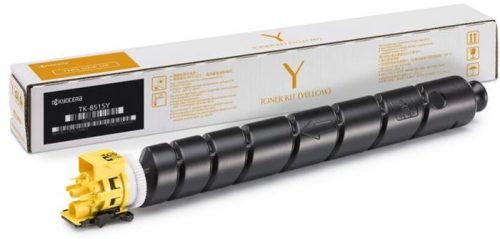 TK8515Y Lézertoner TASKalfa 5052ci, 6052ci nyomtatókhoz, KYOCERA, sárga, 20k (TOKYTK8515Y)