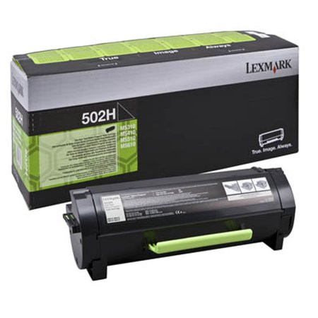 50F2H00 Lézertoner MS310/410/510/610 nyomtatóhoz, LEXMARK, fekete,5k (return) (TOLMS310H)