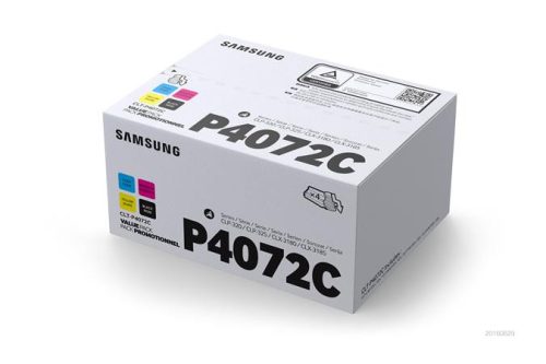 CLT-P4072C Lézertoner multipack CLP 320 nyomtatóhoz, SAMSUNG, fekete, színes, 1,5k+3*1k (TOSAM320P)