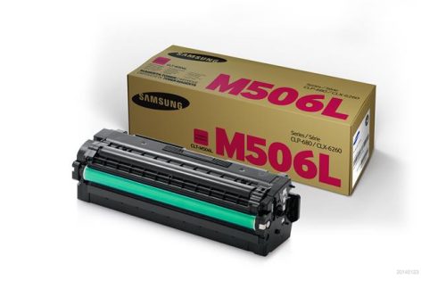 CLT-M506L Lézertoner CLP 680ND, CLX 6260 nyomtatókhoz, SAMSUNG, magenta, 3,5k (TOSAM680MH)