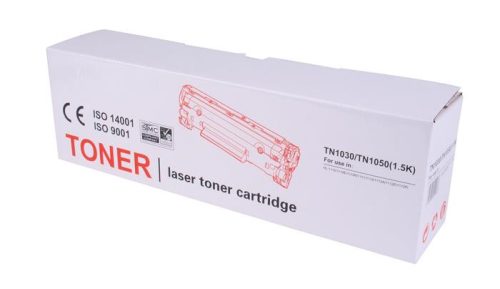 TN1030 Lézertoner HL 1110E, DCP 1510E, MFC 1810E nyomtatókhoz, TENDER®, fekete, 1,5k (TOTE1030)