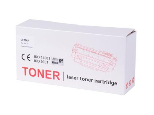 CF226A/CRG052 lézertoner, TENDER®, fekete, 3,1k (TOTE226A)