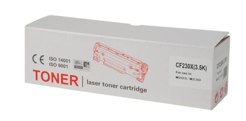CF230X lézertoner, TENDER®, fekete, 3,5k (TOTE230X)