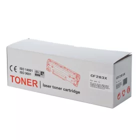   CF283X / CRG737 lézertoner, TENDER&reg;, fekete, 2,4k (TOTE283X)