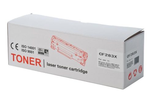 CF283X / CRG737 lézertoner, TENDER®, fekete, 2,4k (TOTE283X)