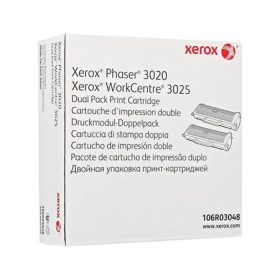   106R03048 Lézertoner Phaser 3020NI, WC3025NI nyomtatóhoz, XEROX, fekete, 2*1,5k (TOXPH3020H)