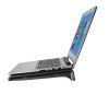 Notebook állvány, ventilátorral, USB, TRUST Azul (TR20104)