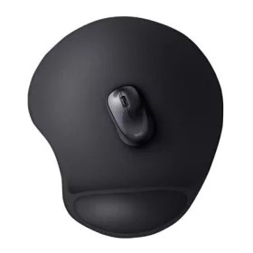   Egéralátét, csuklótámasszal, géltöltésű, TRUST Bigfoot XL, fekete (TR23728)