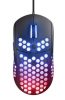 Egér, vezetékes, optikai, gaming, LED, TRUST GXT960 Graphin, fekete (TR23758)