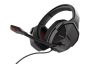Fejhallgató, mikrofonnal, gaming, TRUST GXT4371 Ward, fekete (TR23799)