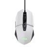 Egér, vezetékes, optikai, gaming, LED, TRUST GXT109W Felox, fehér (TR25066)