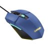 Egér, vezetékes, optikai, gaming, LED, TRUST GXT109B Felox, kék (TR25067)