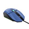 Egér, vezetékes, optikai, gaming, LED, TRUST GXT109B Felox, kék (TR25067)