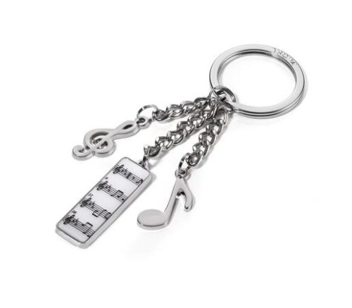 Kulcstartó, 3 charm dísszel, TROIKA 5. Sinfonie (TROKR1205CH)