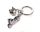 Kulcstartó, 2 charm dísszel, SWAROVSKI® kristályokkal, TROIKA Key cruising (TROKR1323CH)