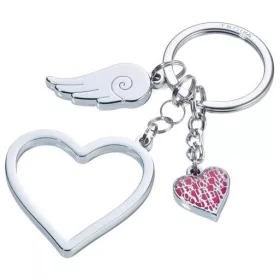   Kulcstartó, 3 charm dísszel, TROIKA LOVE IS IN THE AIR (TROKR1701CH)