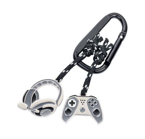 Kulcstartó, TROIKA Gaming (TROKR2503BK)