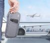 Dokumentumtároló, utazáshoz, RFID védelemmel, TROIKA Safe flight, szürke (TROTRV20GY)