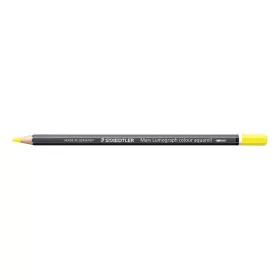   Akvarell színes ceruza, hatszögletű, STAEDTLER Mars&reg; Lumograph&reg; 104, sárga (TS1041)