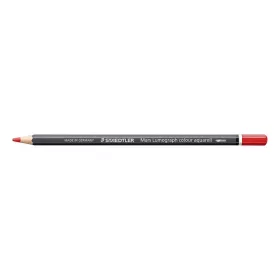   Akvarell színes ceruza, hatszögletű, STAEDTLER Mars&reg; Lumograph&reg; 104, piros (TS1042)