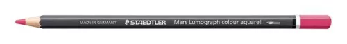 Akvarell színes ceruza, hatszögletű, STAEDTLER Mars&reg; Lumograph&reg; 104, rózsaszín (TS104206)