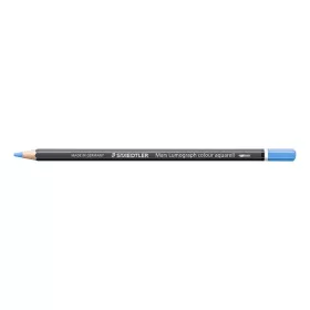   Akvarell színes ceruza, hatszögletű, STAEDTLER Mars&reg; Lumograph&reg; 104, világos kék (TS104300)