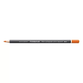   Akvarell színes ceruza, hatszögletű, STAEDTLER Mars&reg; Lumograph&reg; 104, narancssárga (TS1044)