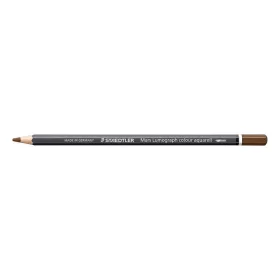   Akvarell színes ceruza, hatszögletű, STAEDTLER Mars&reg; Lumograph&reg; 104, sötétbarna (TS10479)