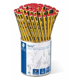   Grafitceruza display, HB, hatszögletű, STAEDTLER Noris (TS1202KP72)