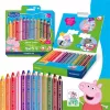 Színes ceruza készlet, hatszögletű, jumbo, STAEDTLER „Noris&reg; junior 140, Peppa malac, 12 szín (TS140C12L1)