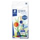 Akvarell ceruza készlet, hatszögletű, STAEDTLER® 146 10C, 12 különböző szín (TS14610CC12)