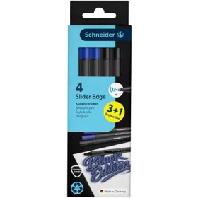   Golyóstoll készlet, 0,7 mm, kupakos, SCHNEIDER Slider Edge XB, vegyes színek (TS152291)