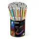 Grafitceruza, ceruzatartó, HB, STAEDTLER Norix&reg; 181, 72 db (TS181KP72)
