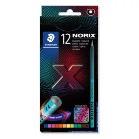   Színes ceruza készlet, STAEDTLER Norix&reg; 186, 12 különböző szín (TS186C12)